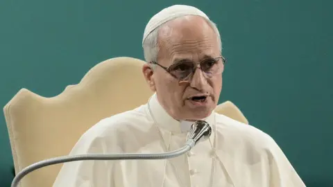 Pope Leo condemns climate change critics