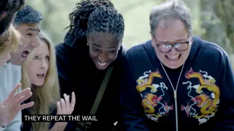 Strange shrieks as tensions rise in Celebrity Traitors